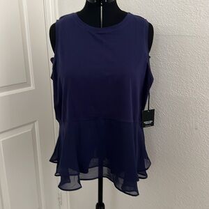NWT Vera Wang dressy tank top 1X